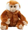 Peluche WWF - Bébé singe brun clair (23cm) réaliste Peluche Voir les images du produit 2
