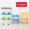 Plastový kontejner KADAX s kolečky, úložný box, úložný box Náhled obrázku produktu 6