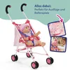 BABY born Puppenwagen Pink mit Tasche & 3-Punkt-Gurt Produktbild-Vorschau 6