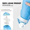 Qunature Bouteille d'eau en silicone pliable 700ml à Voir les images du produit 6
