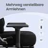 SONGMICS Gaming Stuhl aus WildKunstleder mit Fußstütze und Produktbild-Vorschau 7