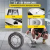 SucceBuy kabel do czyszczenia rur, 15,2 m x 0,9 cm, spirala Podgląd zdjęcia produktu 2