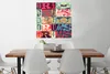 MuchoWow® Poster Farbig - Musik - Schlagzeug 75x75 cm - Produktbild-Vorschau 2