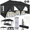 SANOPY Faltpavillon Festzelt, Grau, 3x6m. Wasserdicht & Produktbild-Vorschau 1