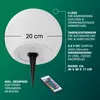 Lampada solare EASYmaxx Sfera 20 cm, lampada solare 5 Anteprima dell’immagine prodotto 8