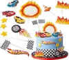 Sweetfanaberia | Zestaw dekoracji do ciast Hot Wheels - 14 Podgląd zdjęcia produktu 2