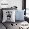 Trendation - Lustige Gamer Deko-Kissen mit Füllung 40x40 Produktbild-Vorschau 2