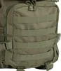 A close-up view of the front pocket of a tactical backpack. Produktbild-Vorschau