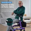 Safe Age® Rollator: Leicht und faltbar – mit Sitzfunktion – Produktbild-Vorschau 7