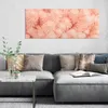 DEQORI Hybrid Leinwand Bild 150x60 cm 'Rosige Texturen' Produktbild-Vorschau 3