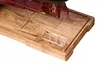 Blacked Brick L WOOD Vitrine mit Hintergrund 1 für LEGO® Produktbild-Vorschau 3