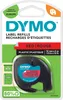 DYMO Original LetraTag Etikettenband | schwarz auf rot | 12 Produktbild-Vorschau 1