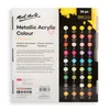 Mont Marte Metallic Acrylfarben Set – 36 × 36 ml Tuben – Produktbild-Vorschau 15