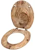 SANILO® WC-bril, rustieke stijl, toiletdeksel rechtstreeks Productafbeelding-voorbeeld 3
