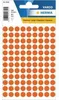 Viacúčelové etikety červené Ø 8 mm okrúhly papier matný 540 Náhľad obrázku produktu 10