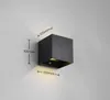 Reality Talent LED Wandleuchte  2x0,5W 10cm Schwarz Matt Produktbild-Vorschau 14