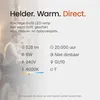 Vito Lighting LED Spot PAR16 GU10 Helder - 6W 516lm 2700K - Productafbeelding-voorbeeld 3