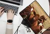MuchoWow® Laptop Hülle 14 ZollKuh - Tiere - Zaun - Braun Produktbild-Vorschau 2