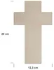 Creative Deco 10 x Grote Houten Kruisversieringen, 20 x Productafbeelding-voorbeeld 2