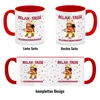 Relax Tasse für Feuerwehrmänner Kaffeebecher Rot mit coolem Produktbild-Vorschau 4