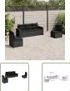 The Living Store 5-tlg. Garten-Sofagarnitur mit Kissen Produktbild-Vorschau 1