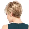 Charming Echthaar-Perücke für Frauen, kurzes blondes Haar Produktbild-Vorschau 4