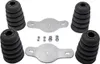 Extended Bump Stop Kit Front Rear with Brackets for Nissan Produktbild-Vorschau 1