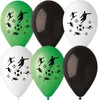 6 Luftballons bunt sortiert teilweise bedruckt mit Produktbild-Vorschau 1