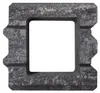 Mauersteine GARDO WEIß-SCHWARZ HALBSTEIN 25/25/20 CM Produktbild-Vorschau 2
