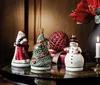 Villeroy & Boch Nostalgic Melody Schneemann drehend Produktbild-Vorschau 2