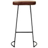 Barhocker 2 Stk. Dunkelbraun 44x37,5x78 cm Produktbild-Vorschau 3