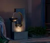 Dehner Gartenbrunnen Lorca, Outdoor-Brunnen, mit warmweißer Produktbild-Vorschau 8