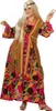 W4456-52 bunt Damen Hippie Kleid lang Partykostüm Gr.52 Produktbild-Vorschau 2