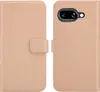 Selencia Echtleder Klapphülle Google Pixel 9A - Dusty Pink Produktbild-Vorschau 1