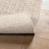 vidaXL Teppich ZIZUR Creme 200x290 cm Jute-Optik Indoor und Produktbild-Vorschau 6