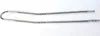 Sissy bar lungo 95 cm cromato Anteprima dell’immagine prodotto 1
