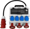 Baustromverteiler 2x16A 32A CEE 4x230V Mobilverteiler mit Produktbild-Vorschau 2