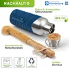 Blockhütte Edelstahl Trinkflasche 750ml I Wasserflasche Produktbild-Vorschau 3