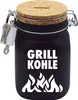 Spardose Geld Geschenk Ideen Grill Kohle Design1 Schwarz Produktbild-Vorschau 2
