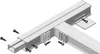Alu-Schiene L 38x45x1950 mm Unterkonstruktion Terrassen Produktbild-Vorschau 3