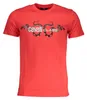 Modernes Herren Kurzarm-T-Shirt | Rot mit Druck & Rundhals Produktbild-Vorschau 1