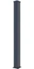 G21 poteau de clôture 10x169 cm avec pied, anthracite Voir les images du produit 2