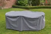 Schutzhülle oval 230x135x70cm Polyester 420D Abdeckung Produktbild-Vorschau 3