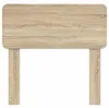 Tête de lit vidaXL en bois composite chêne Sonoma Voir les images du produit 4