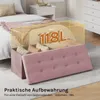 WOLTU Sedacia stolička s úložným priestorom lavica skladací Náhľad obrázku produktu 4