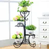 Pflanzenständer aus Metall - 79 cm - Deko-Pflanzenregal mit Produktbild-Vorschau 2