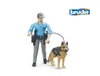 bruder bworld 62150 Set di figure di poliziotto con cane Anteprima dell’immagine prodotto 6