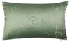Kissenbezug 30x50 cm lindgrün Damast Circle Deko Produktbild-Vorschau 1