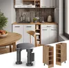 Scaffale da cucina Vicco R-Line Rovere dorato 25 cm senza Anteprima dell’immagine prodotto 3