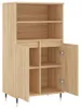 vidaXL Highboard Sonoma Oak 60x36x110 cm výrobek ze dřeva Náhled obrázku produktu 6